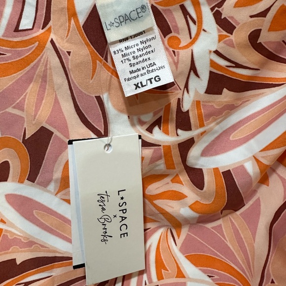 NWT L*space X Tessa Brooks Isla Skirt in Psychedelic Summer - Picture 6 of 7